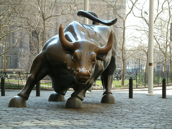 Creation of Wall Street Blue Bull: Step 1